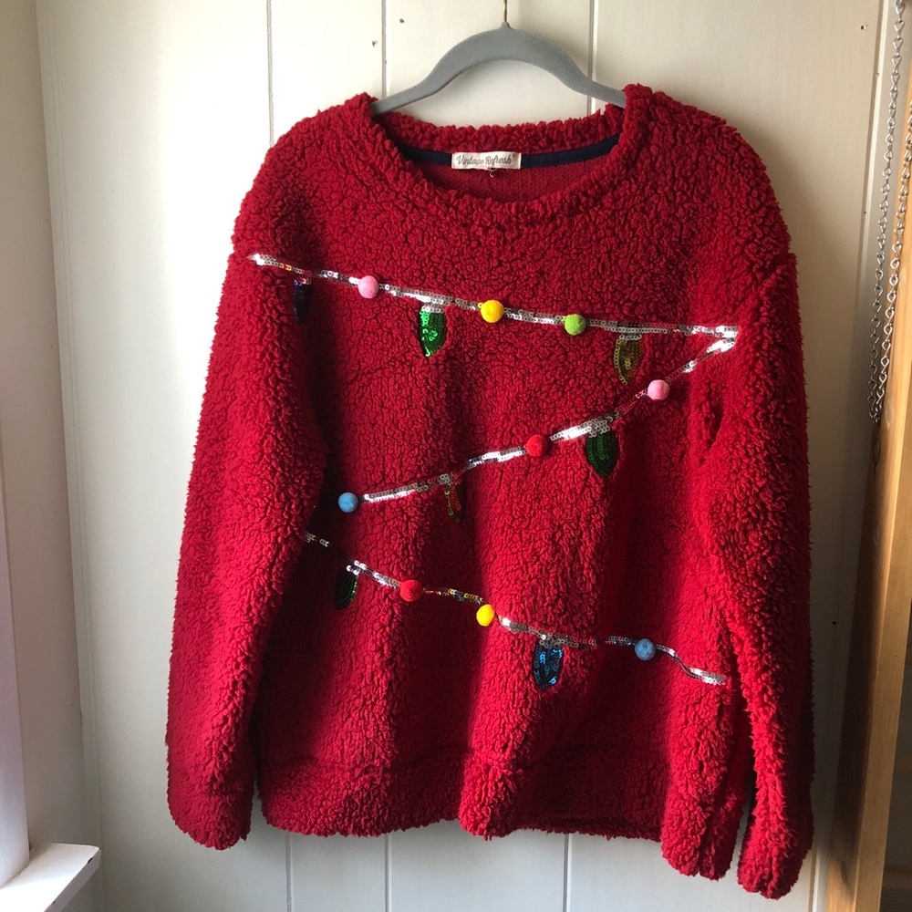 *Vintage Fresh Ugly Sweater Holiday Women’s size XL Costume Sweater